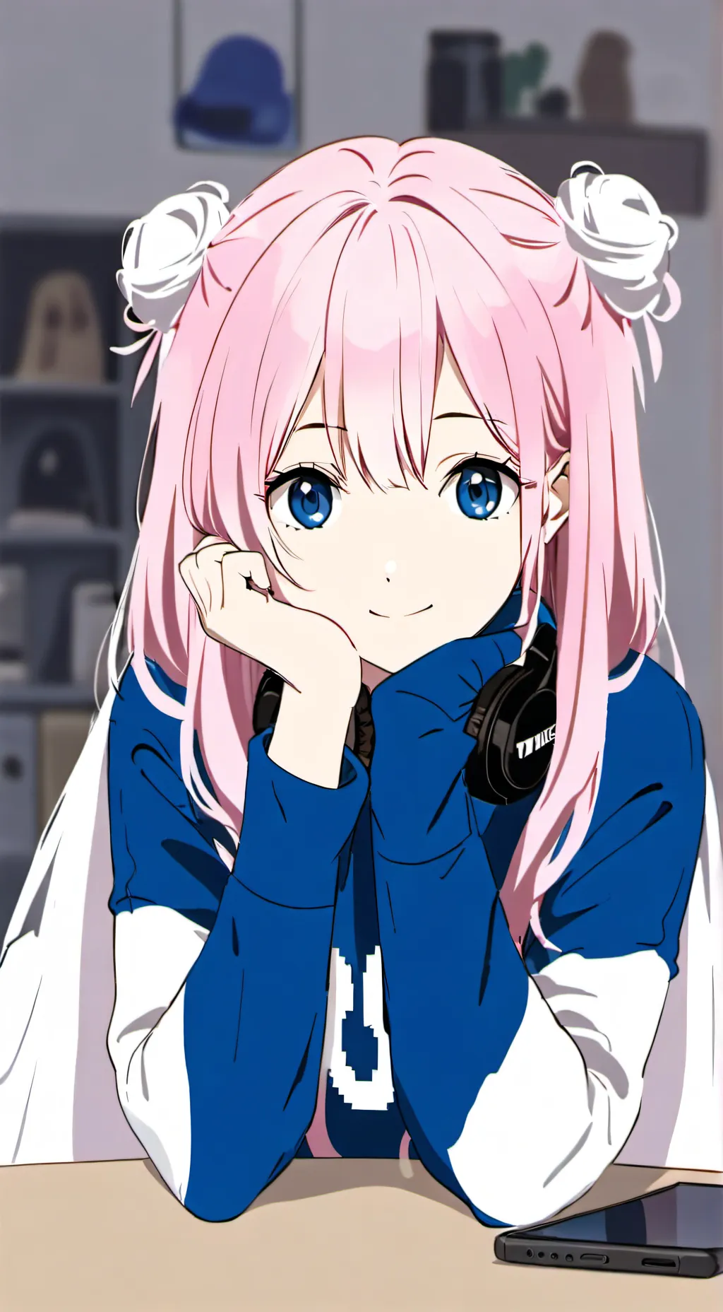 ai character: mili background