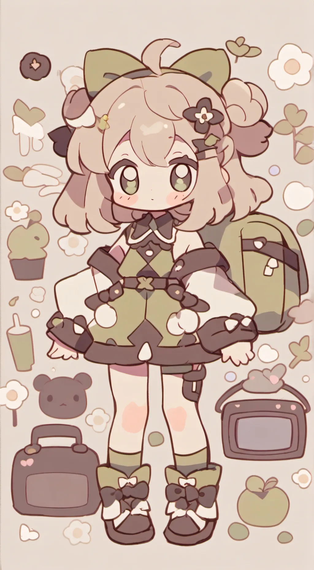 ai character: Yandere vee/tw background