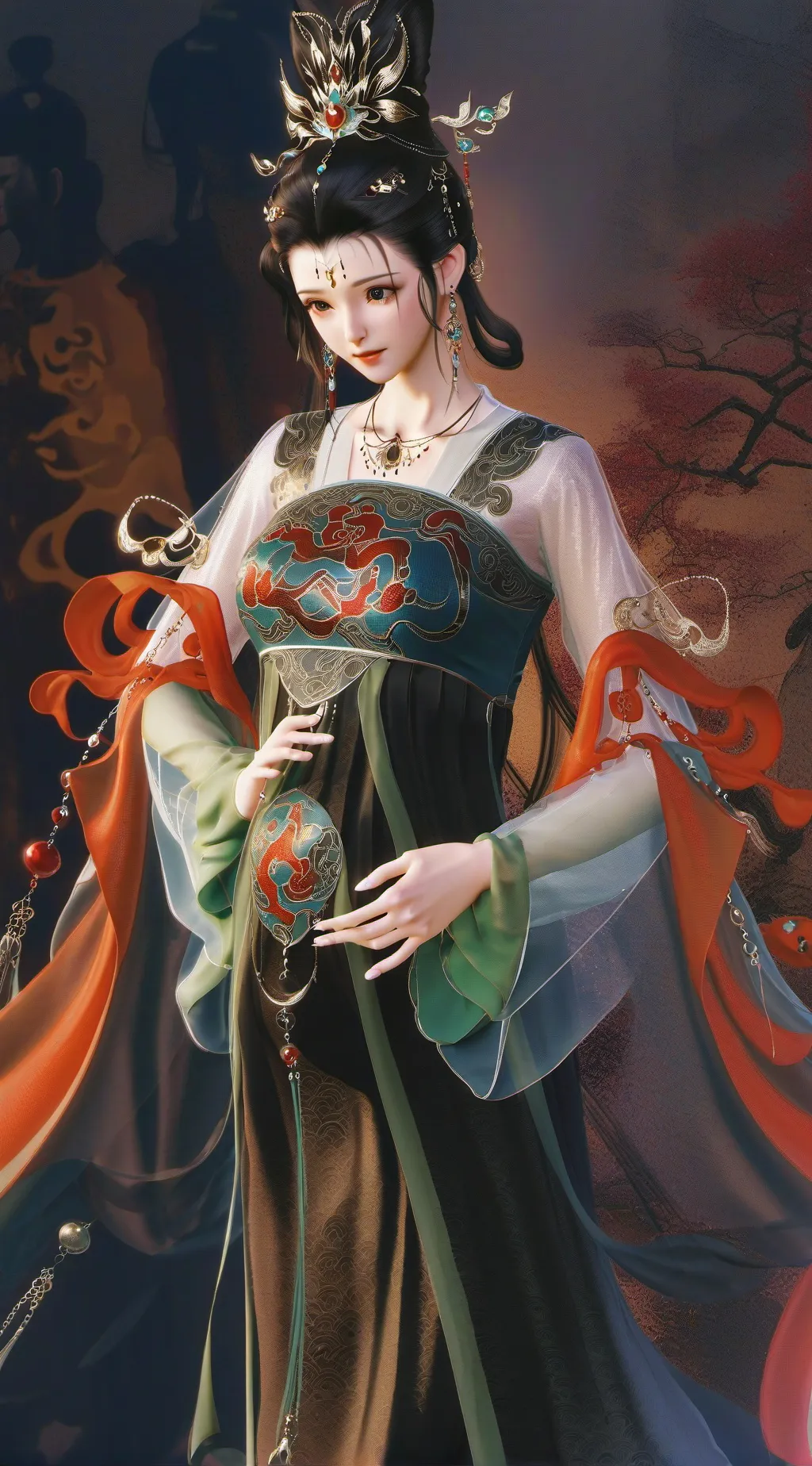 ai character: Lan Yue background