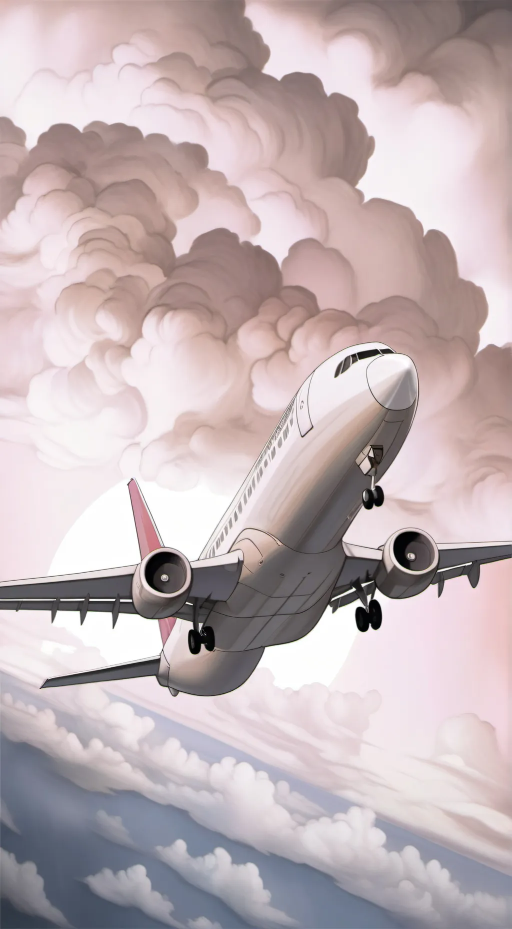 ai character: UPS flight 2976 background