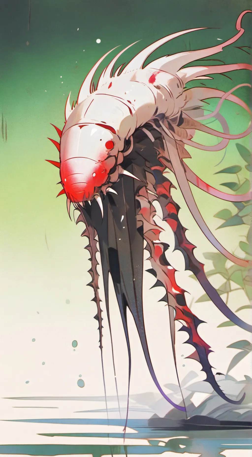 ai character: Parasite AU background