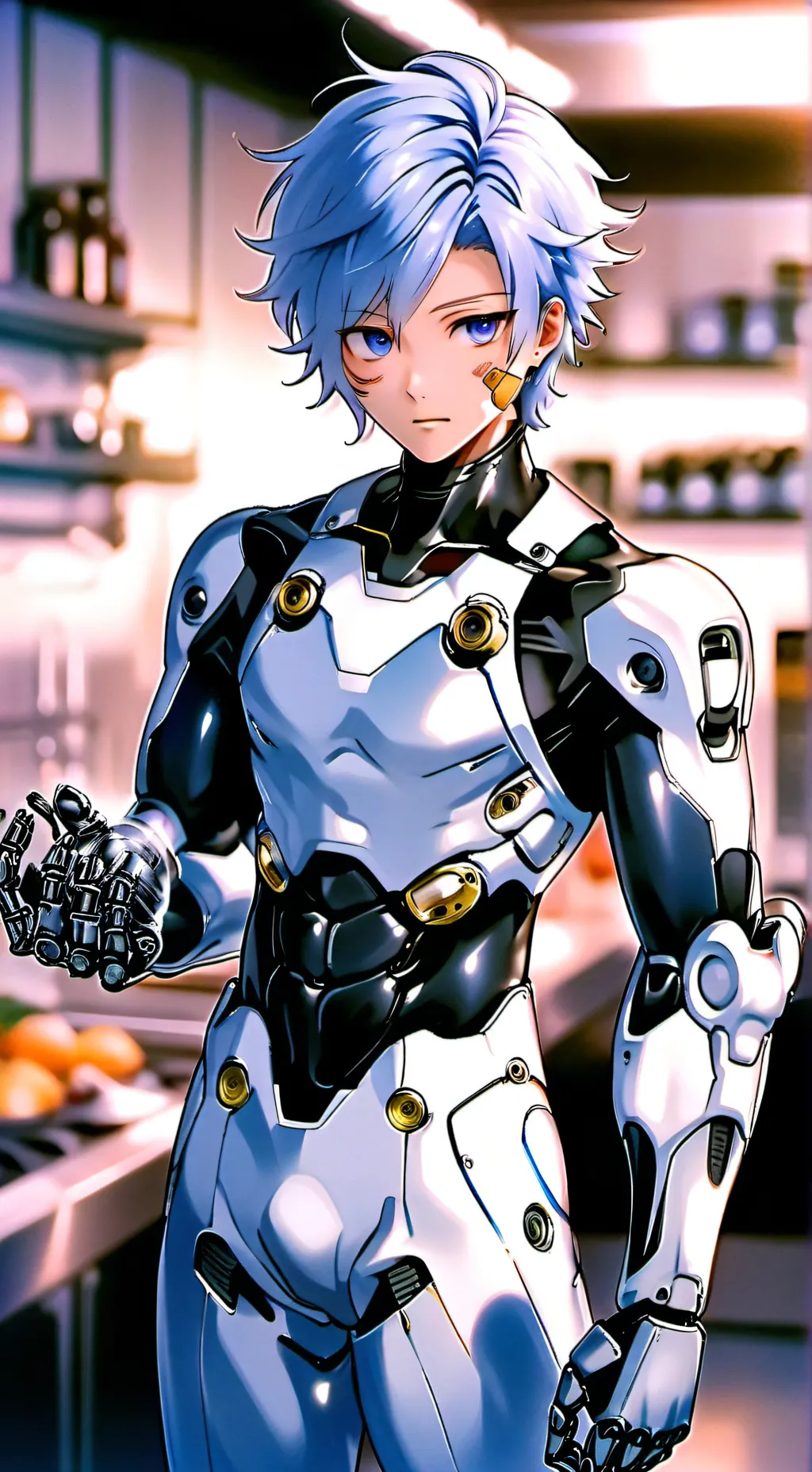 ai character: Frostie background