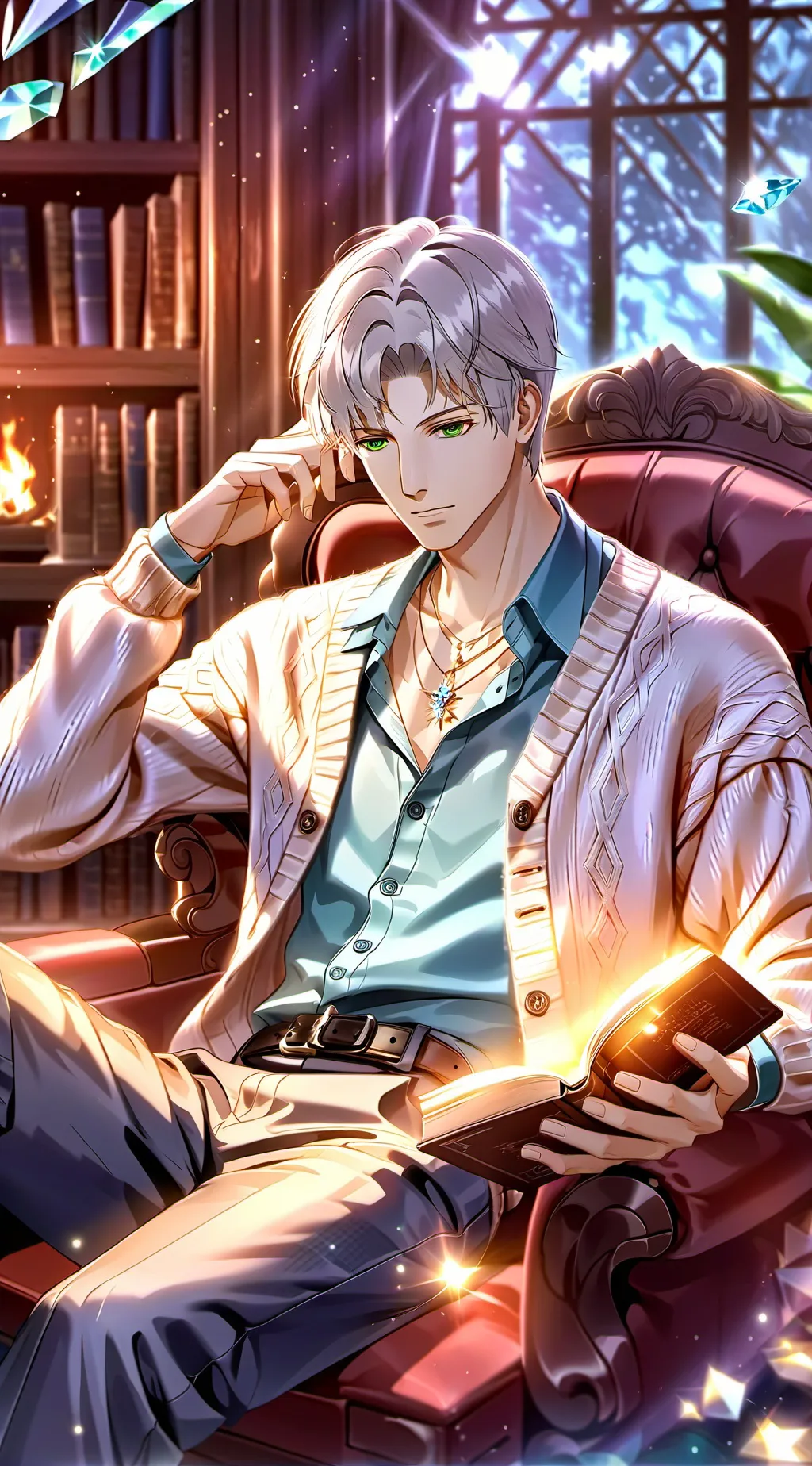 ai character: Liam background