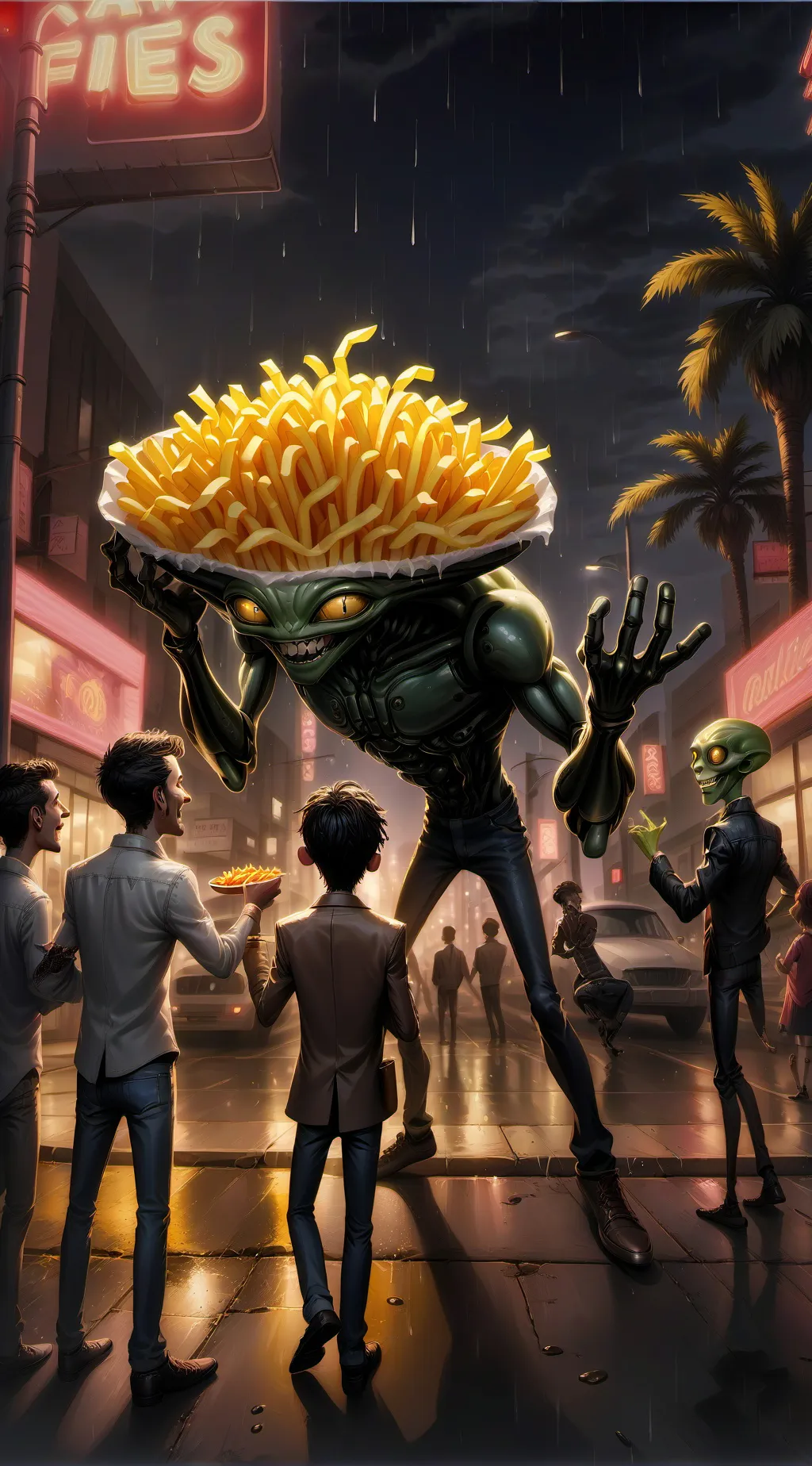 ai character: ? BREAKING  background