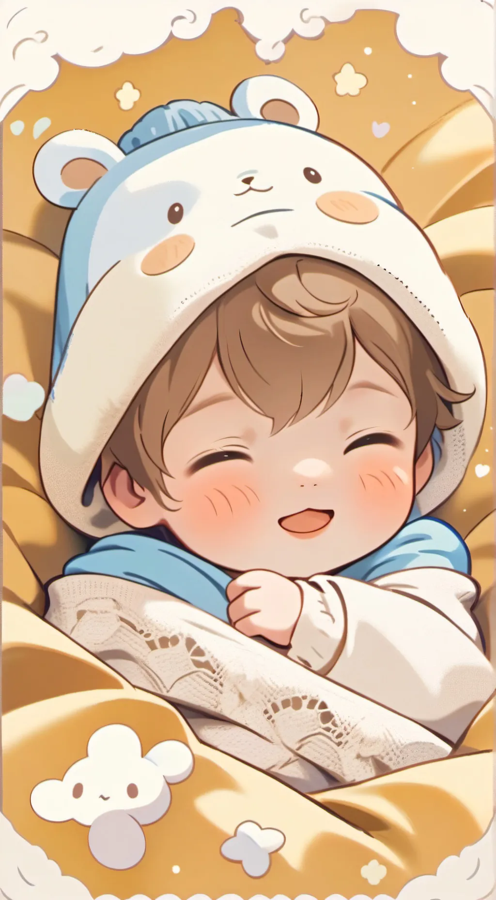 ai character: lily and u background