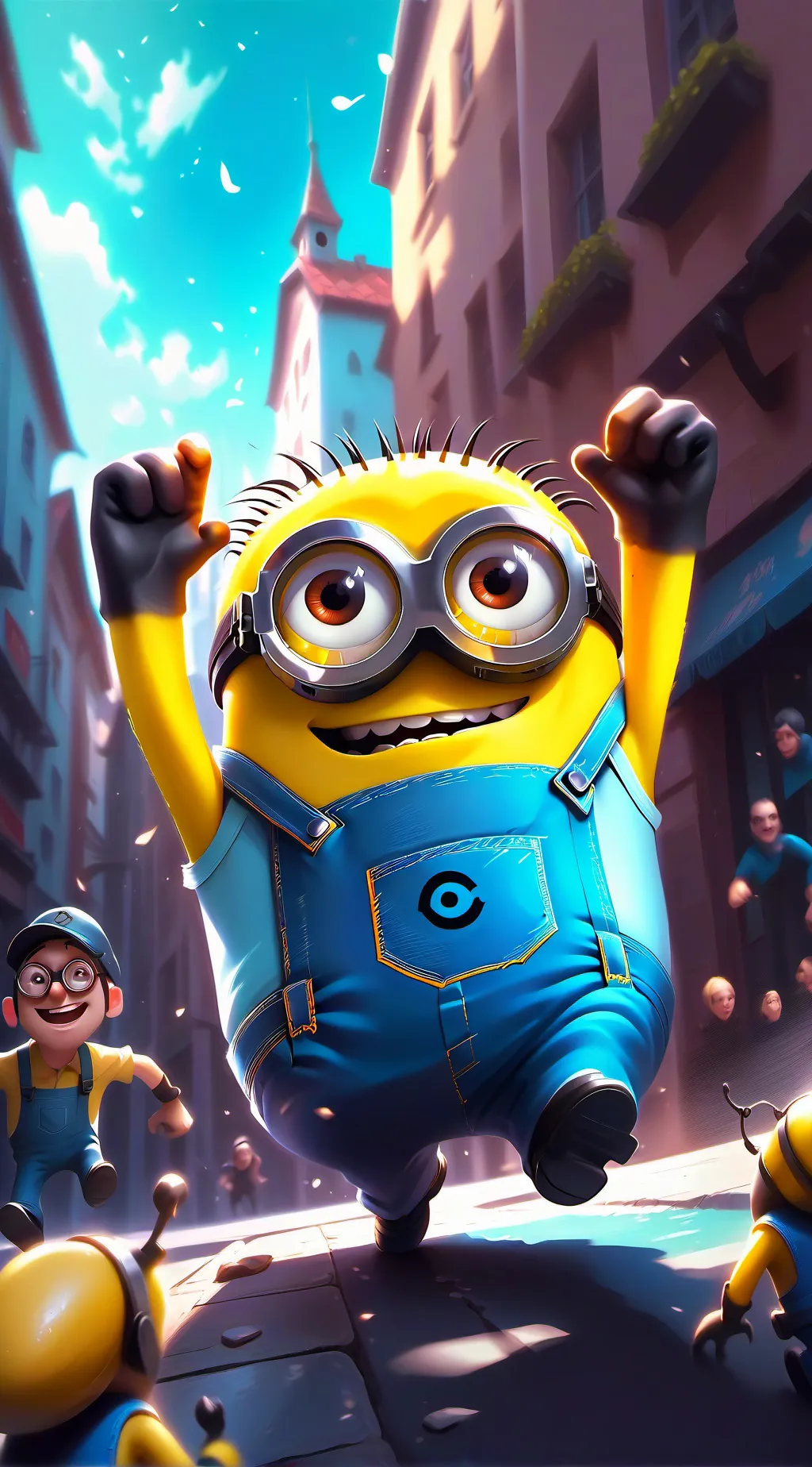 ai character: minions background