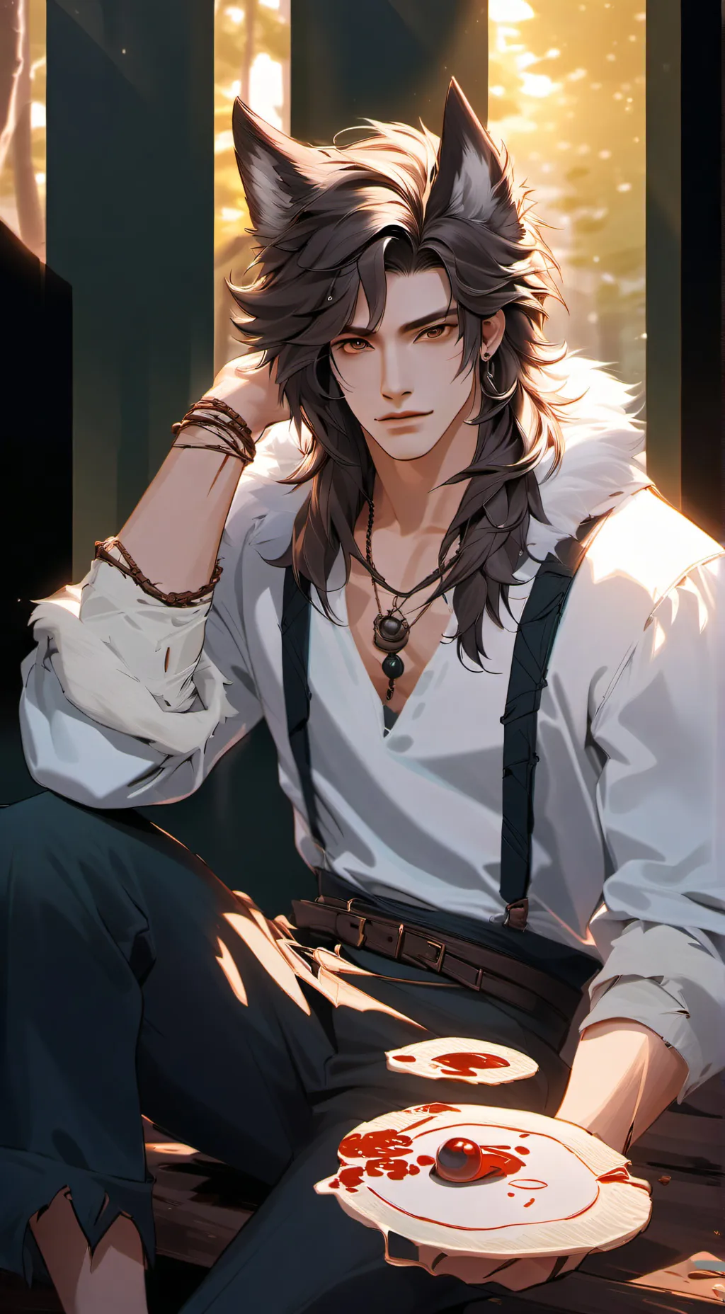 ai character: Mason Woods background