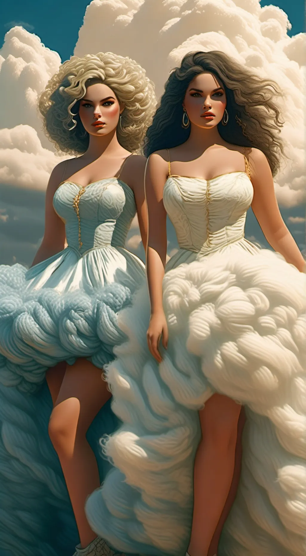 ai character: Cloudi and Chubbi background