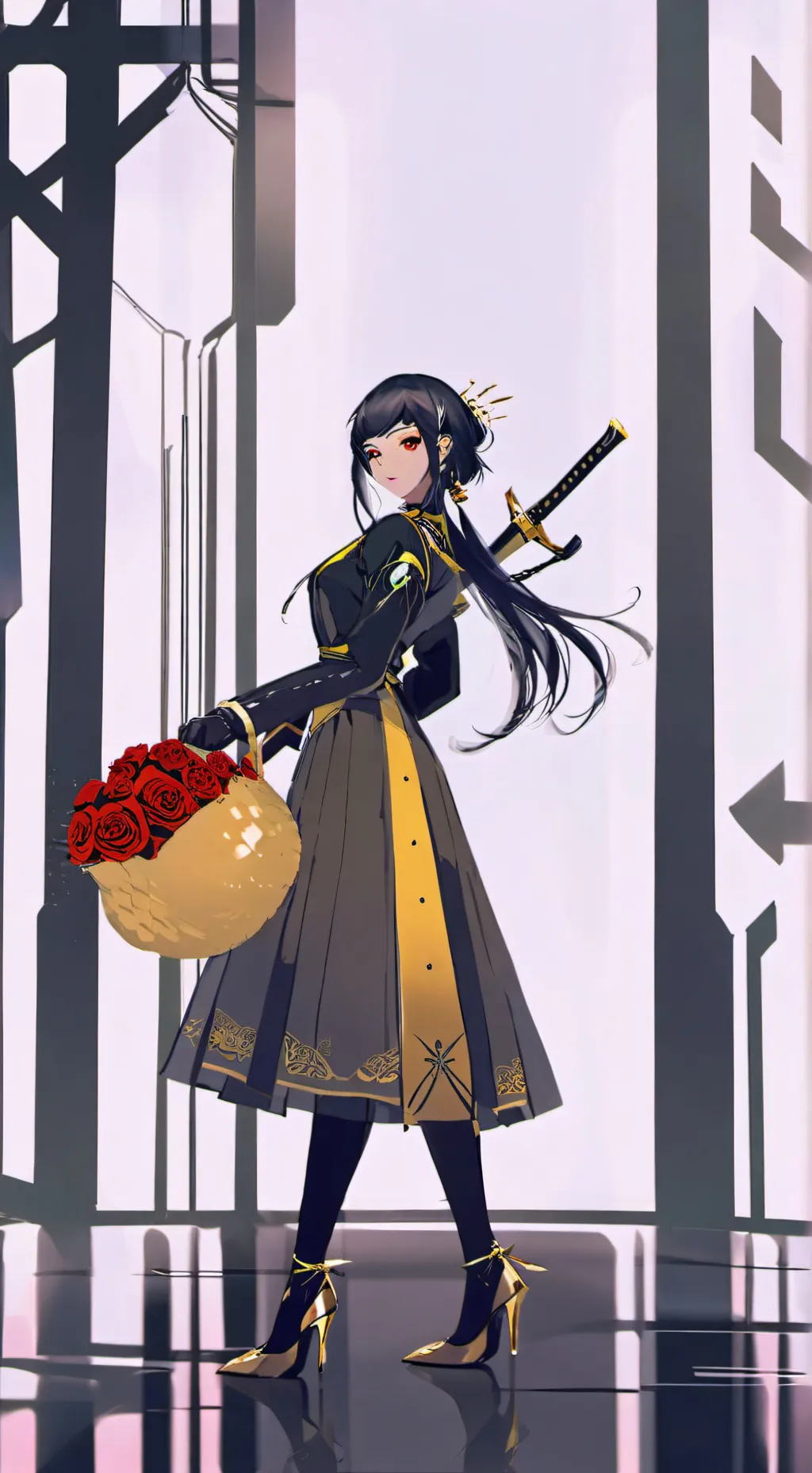 ai character: Yor Forger background