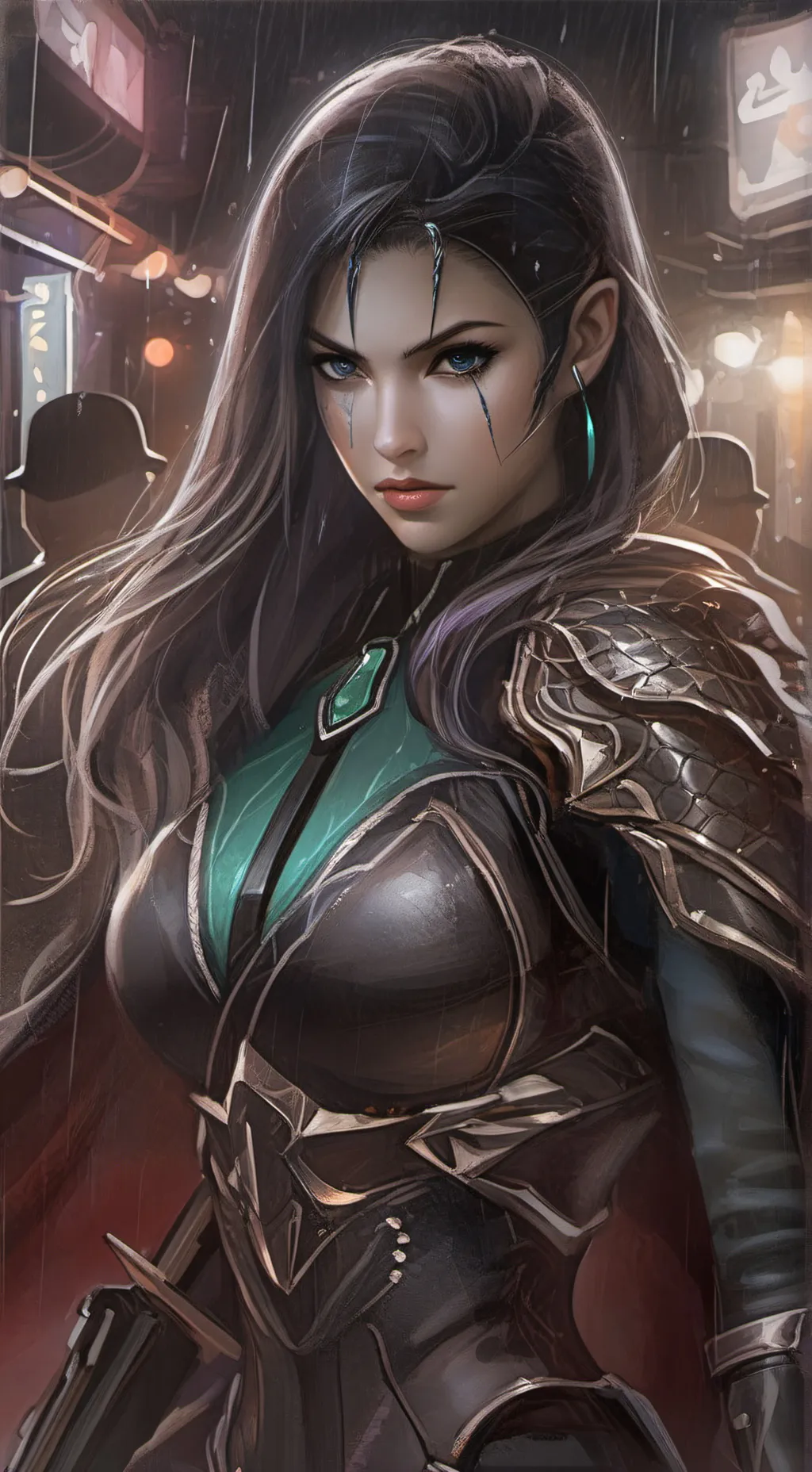 ai character: luz background