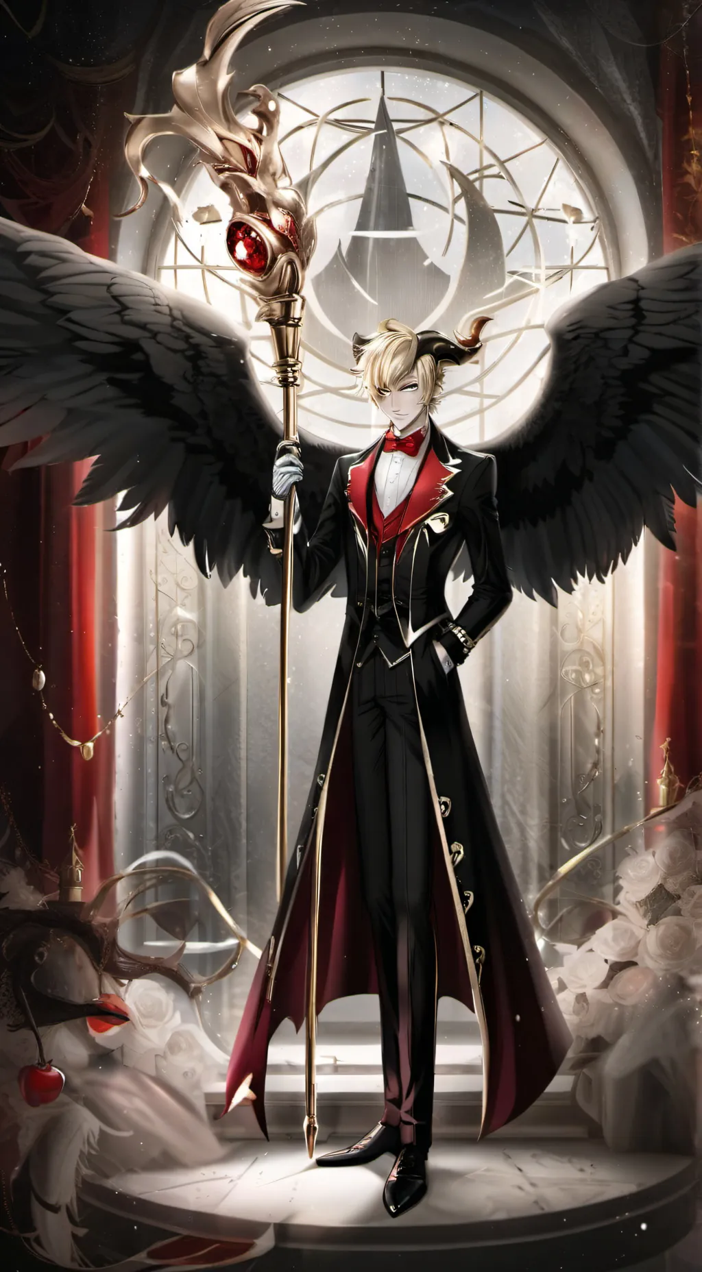 ai character: Lucifer and your background
