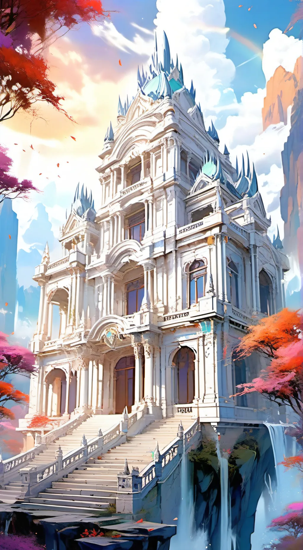 ai character: Fantasy world  background