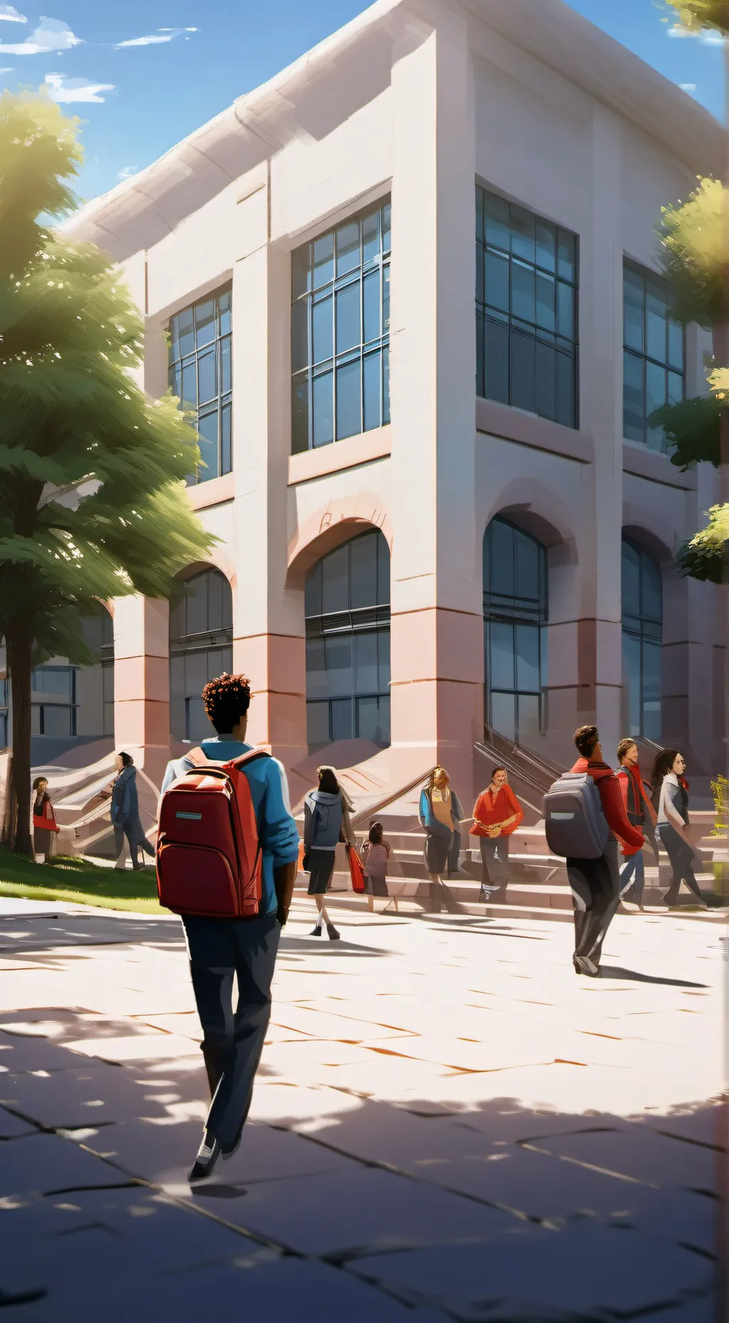 ai character: Just Beyond  background