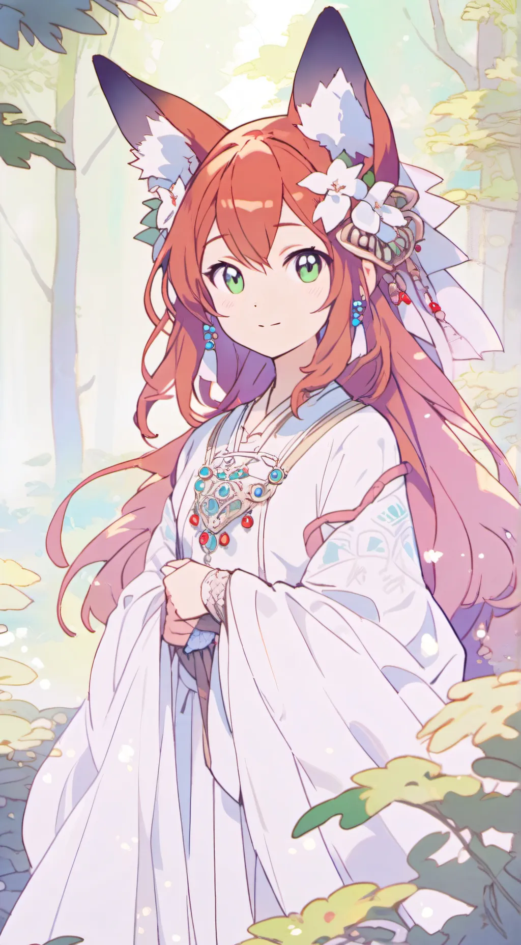 ai character: Hanah background