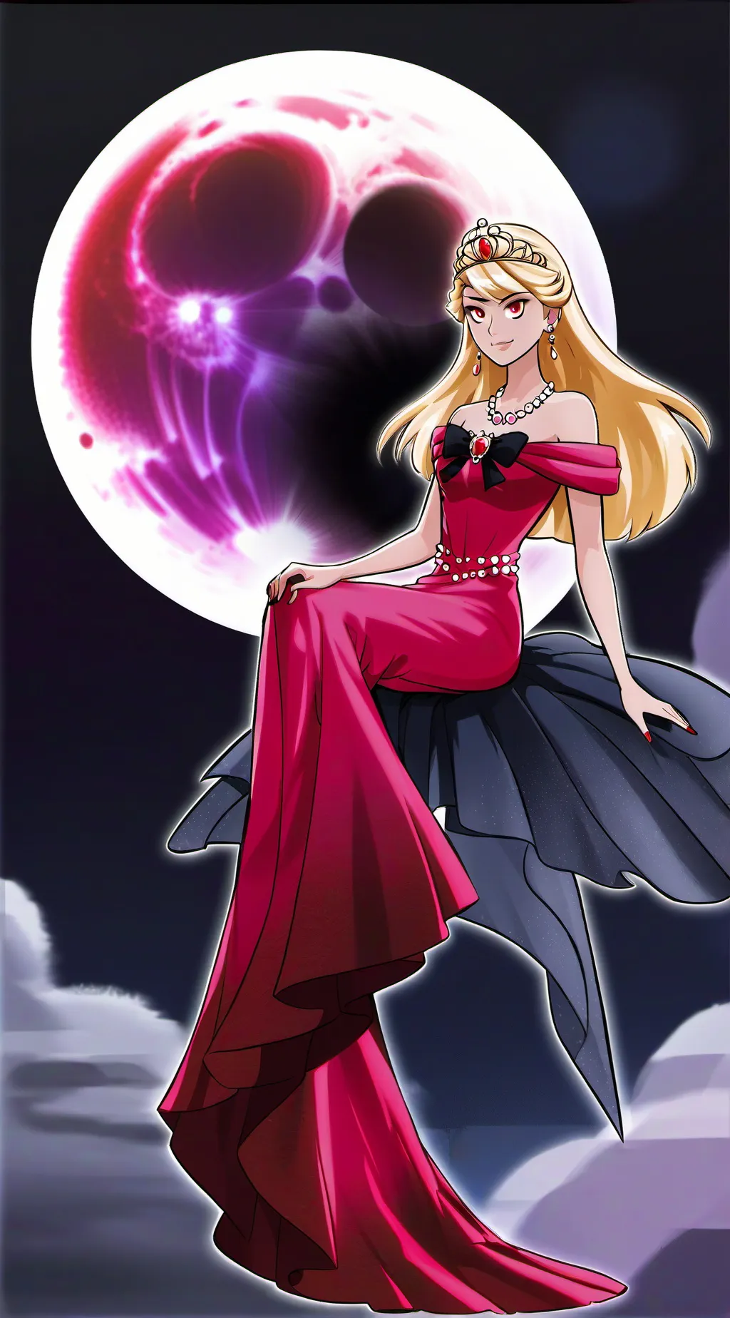 ai character: Lola Loud  background