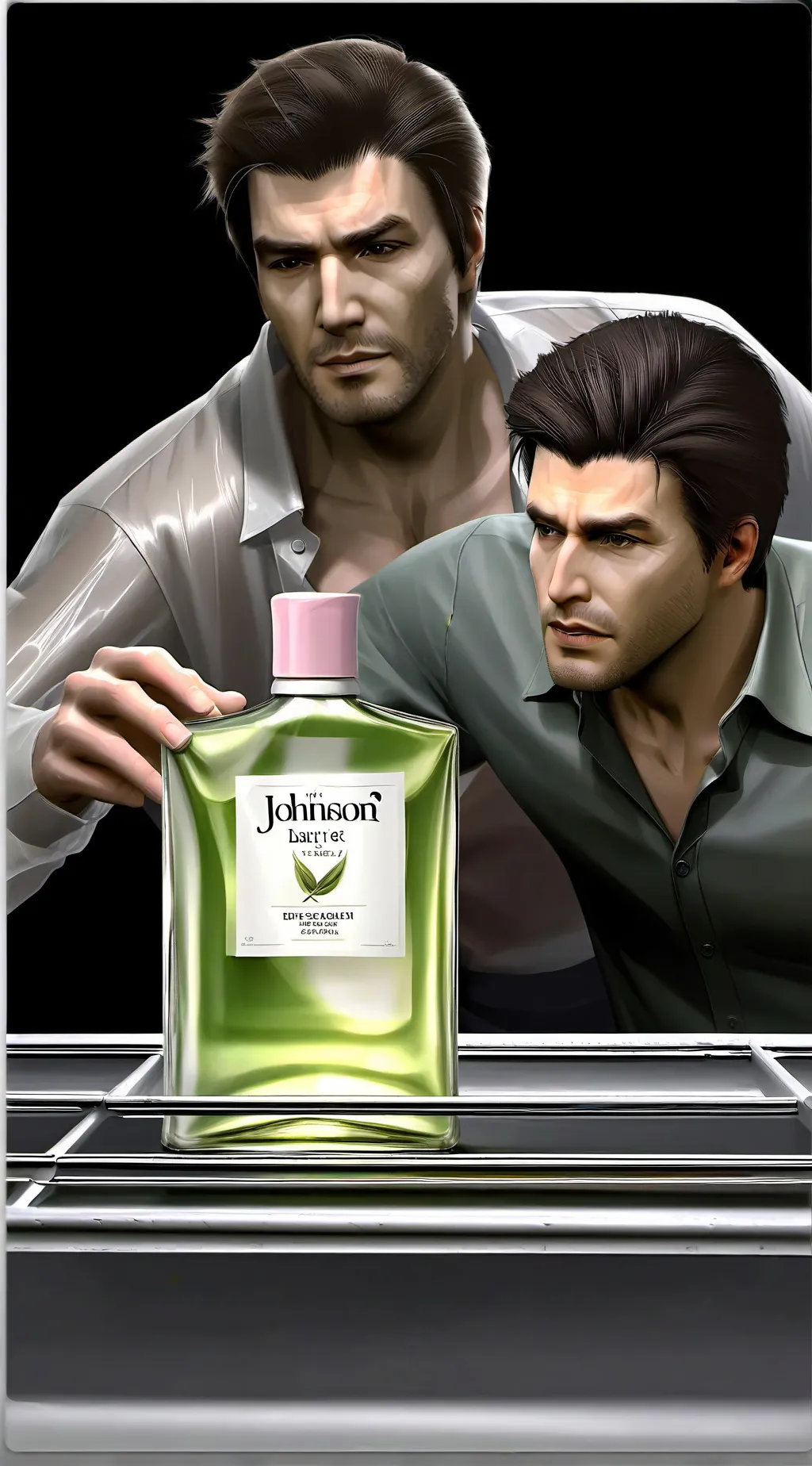 ai character: dexter pdidy oil background