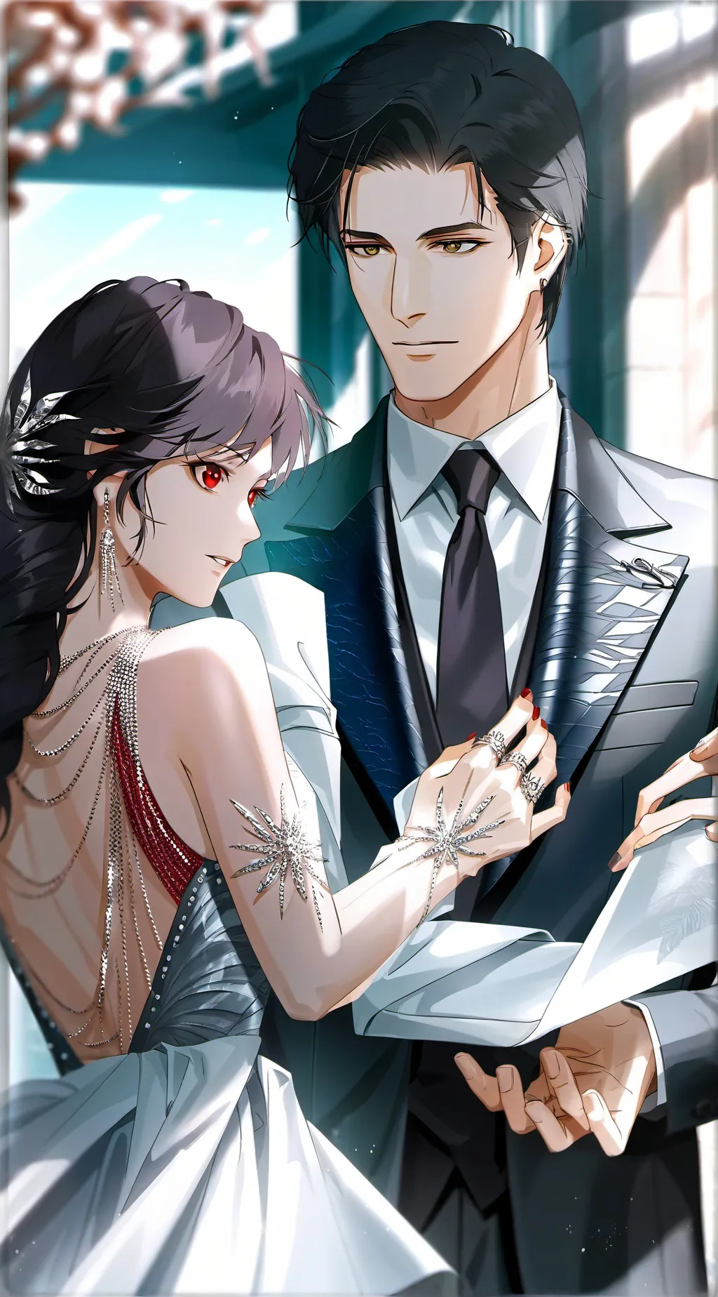 ai character: Y/n and CEO?! background