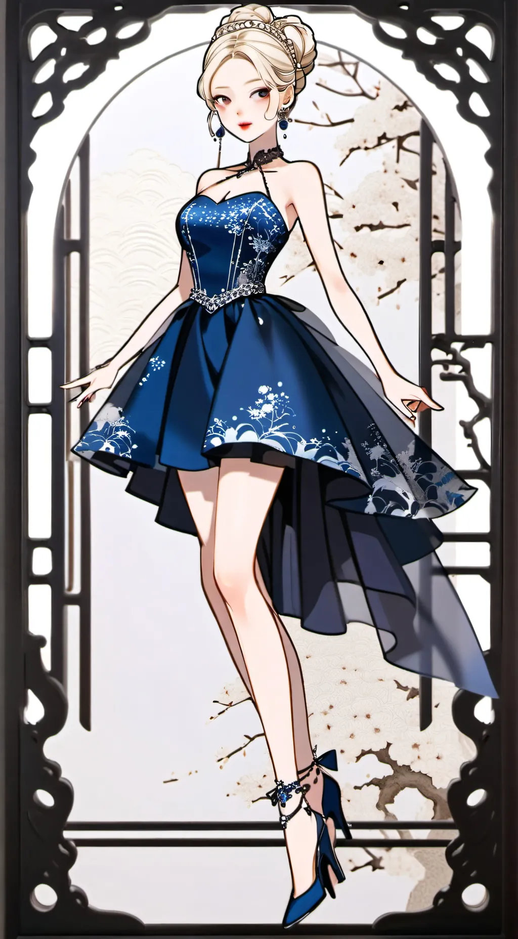 ai character: Zoya Jones. background