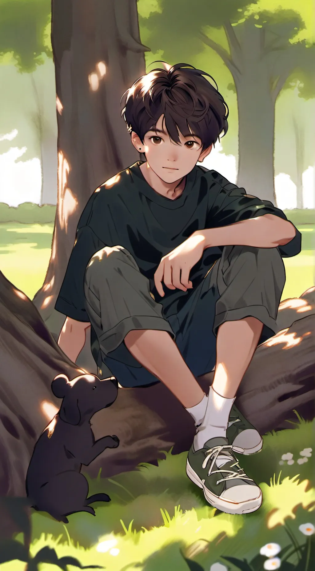 ai character: Santi background