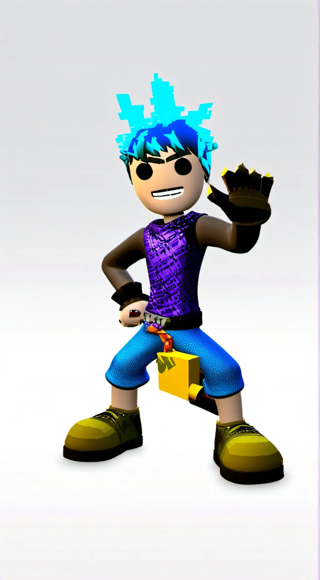 ai character: dandy world pickme background