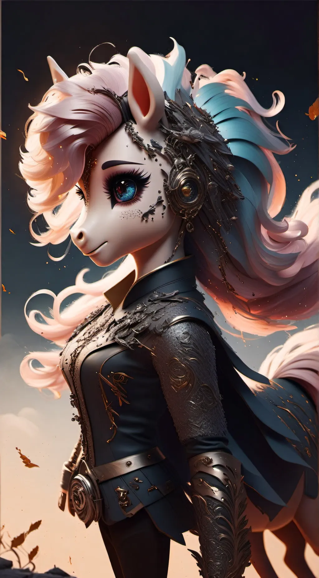 ai character: My 
My little pony background