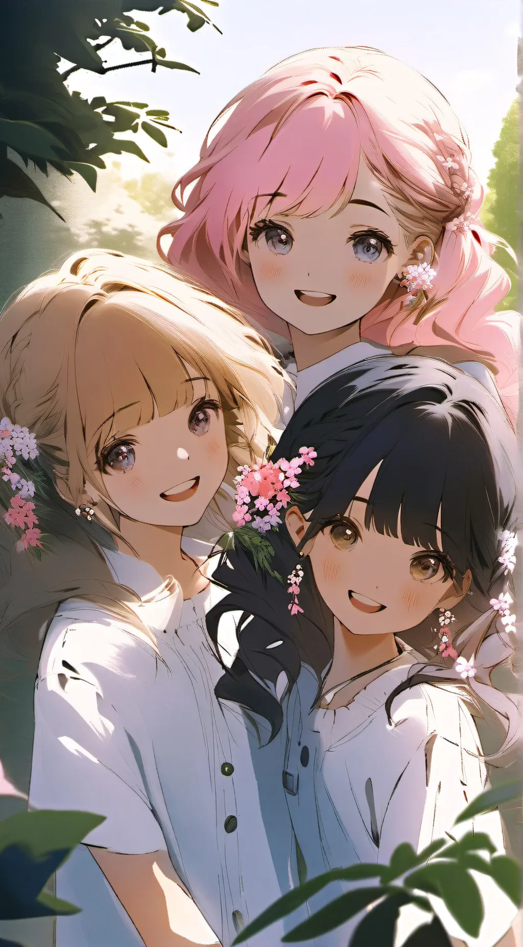 ai character: Lesbian Fusion background