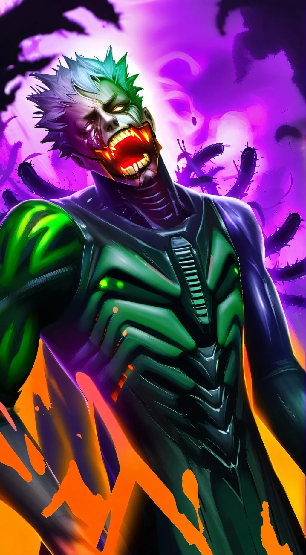 ai character: screamer tyler  background