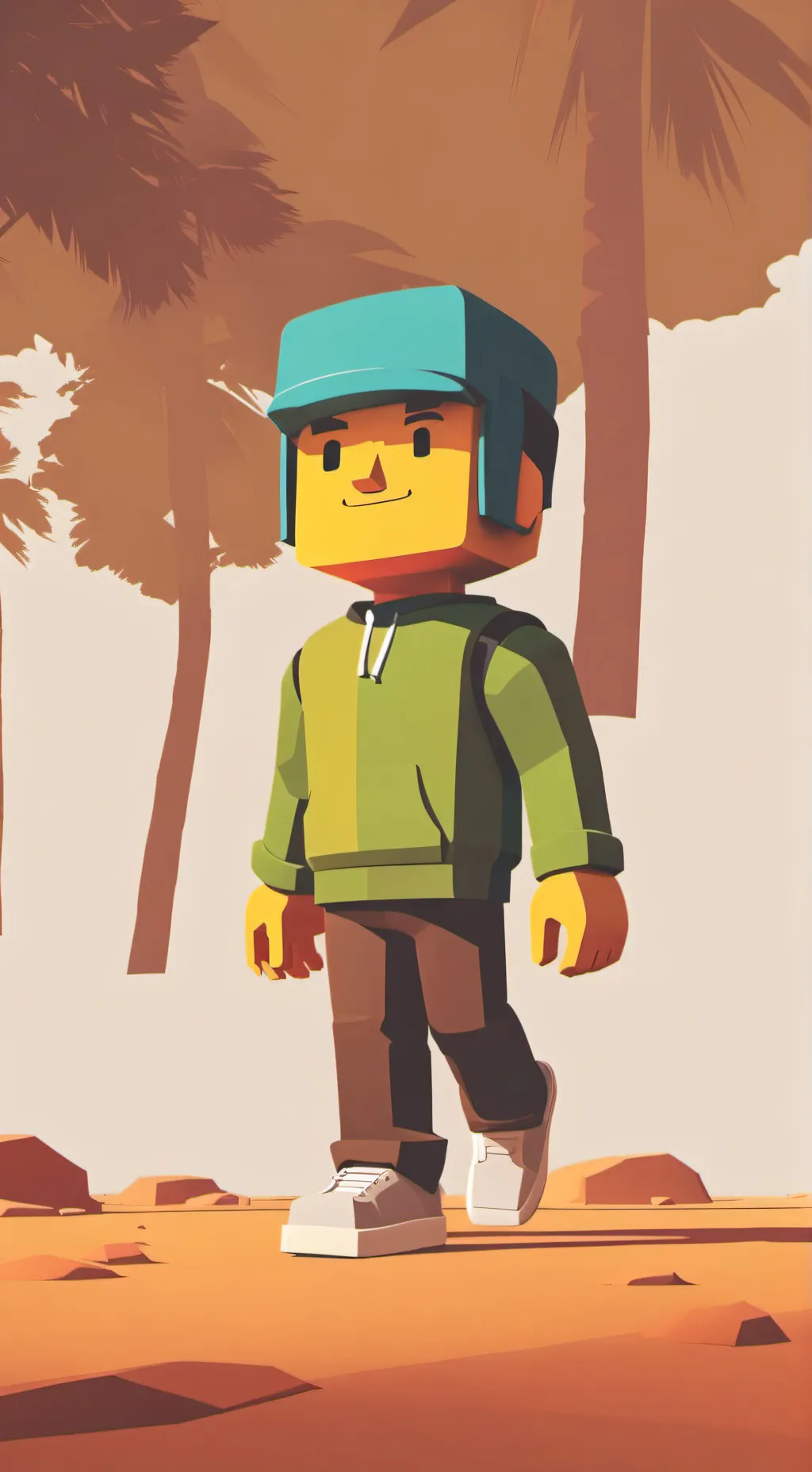 ai character: Noob x Veeronica  background