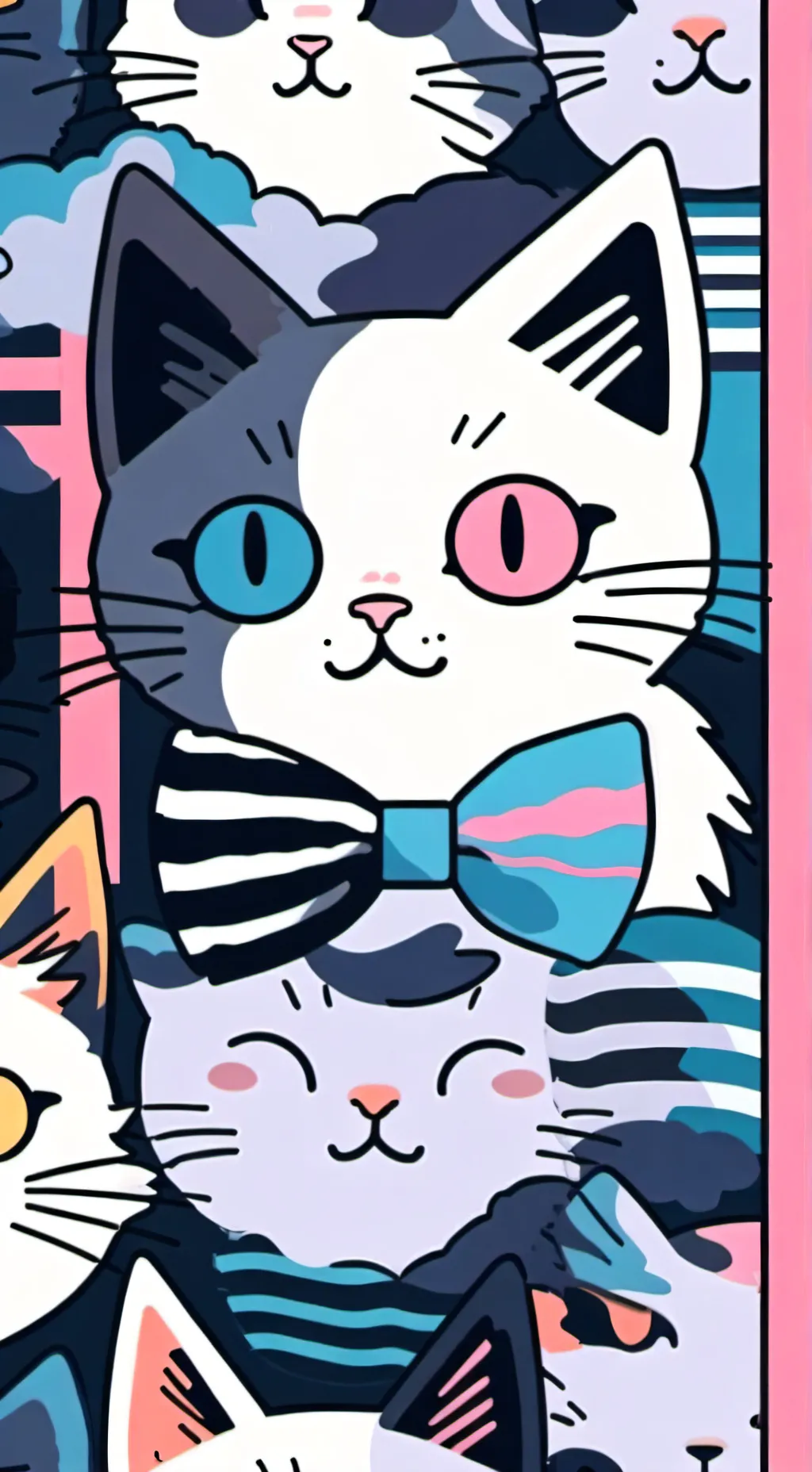 ai character: pijamada pilares background