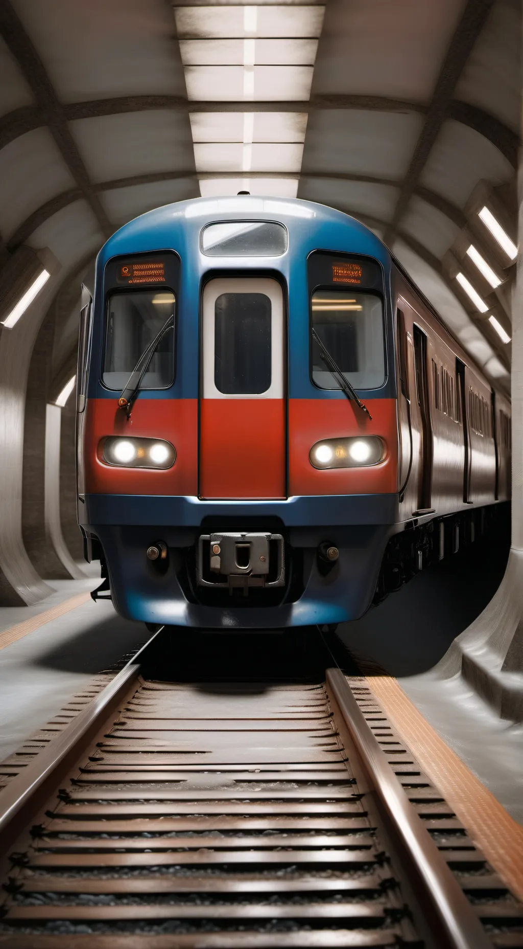 ai character: MONSTER METRO background