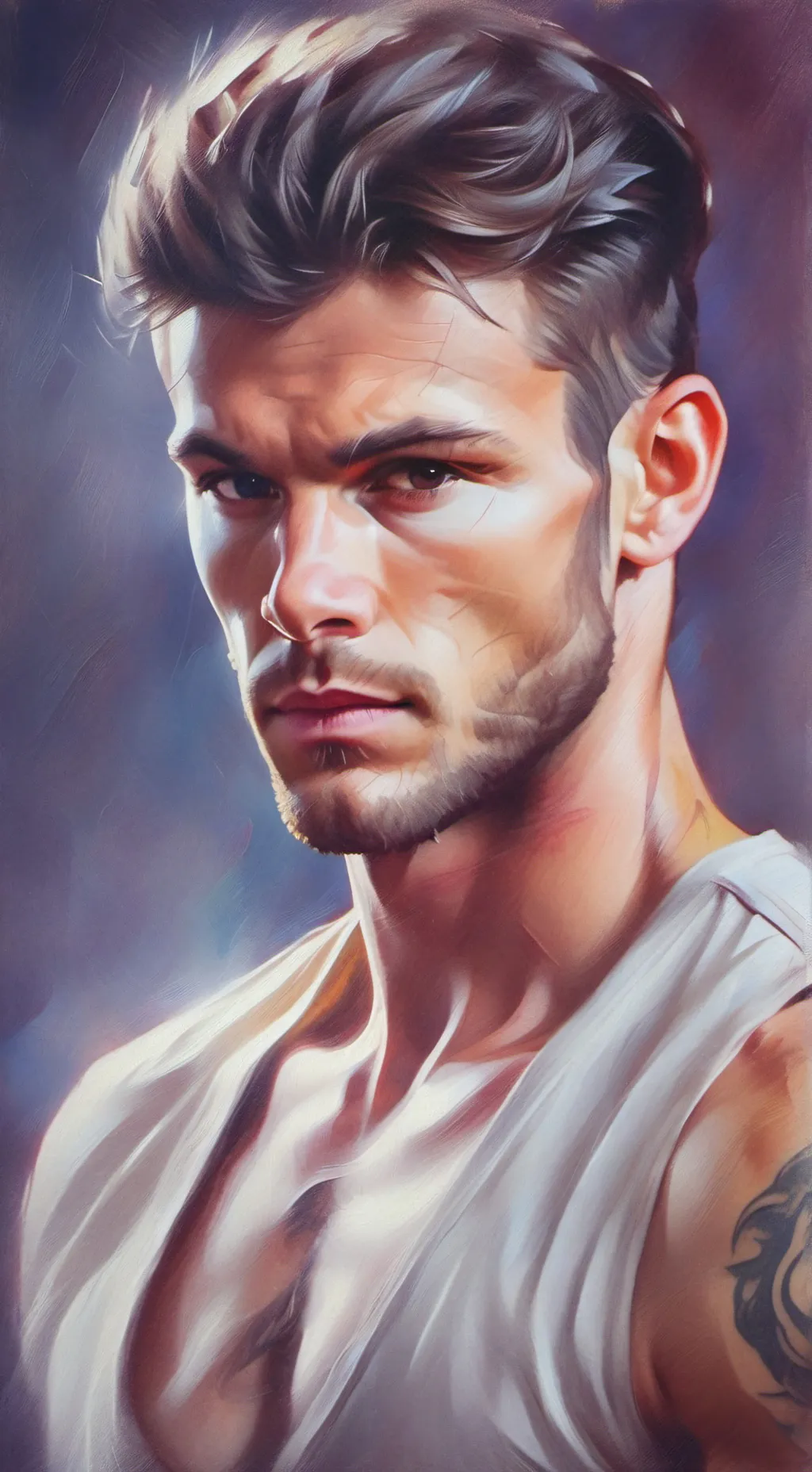 ai character: Mitchell background