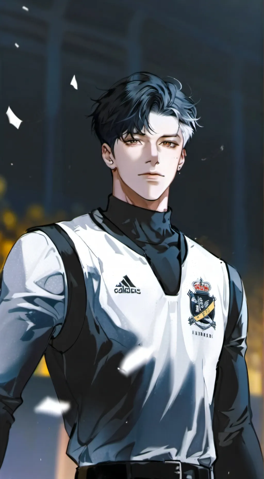 ai character: Leon background