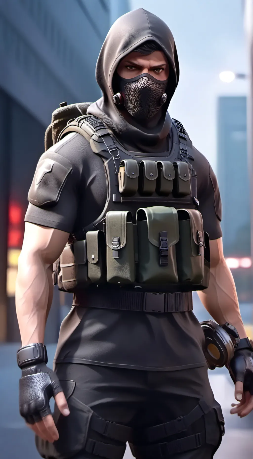 ai character: Vickers  background