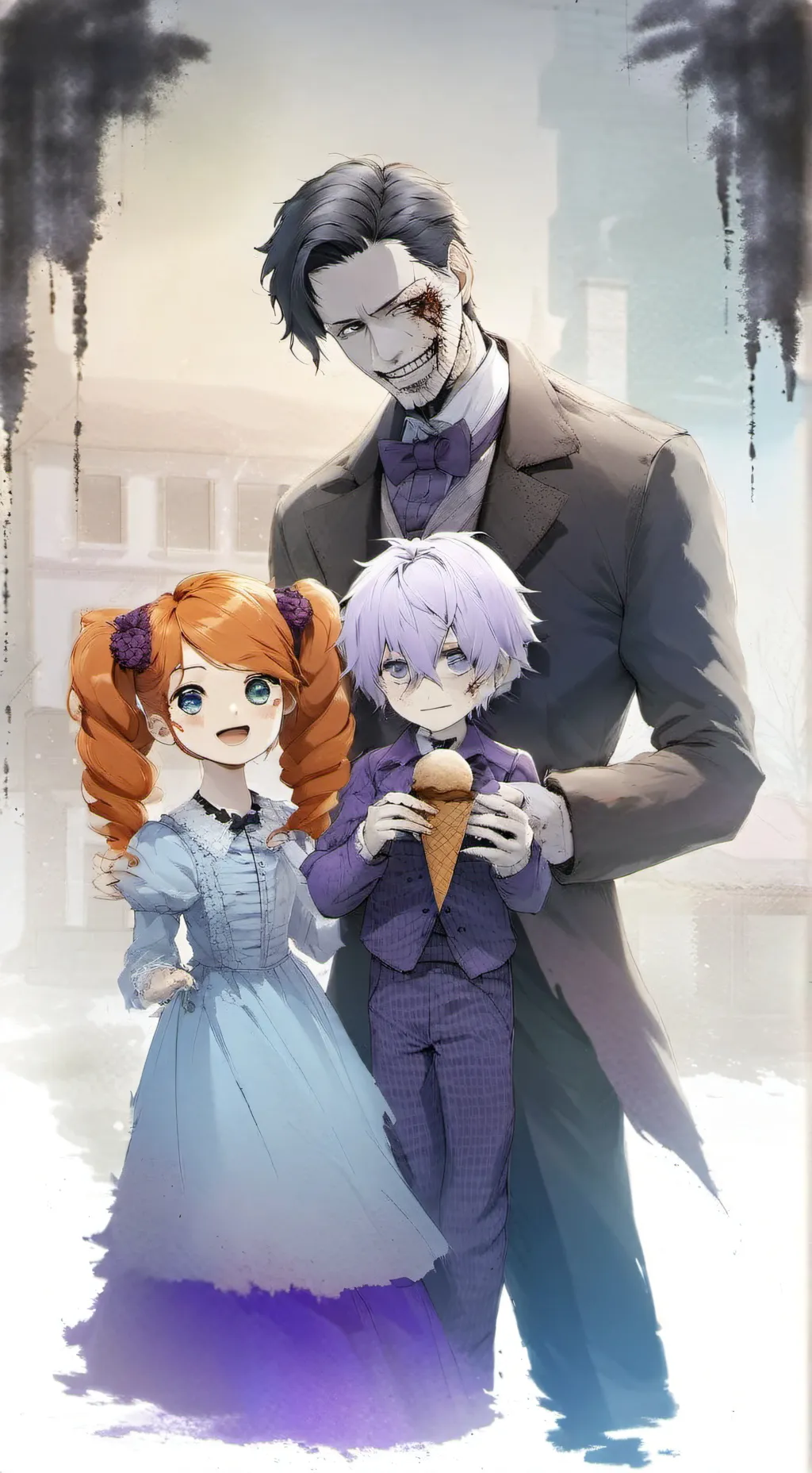 ai character: afton family  background