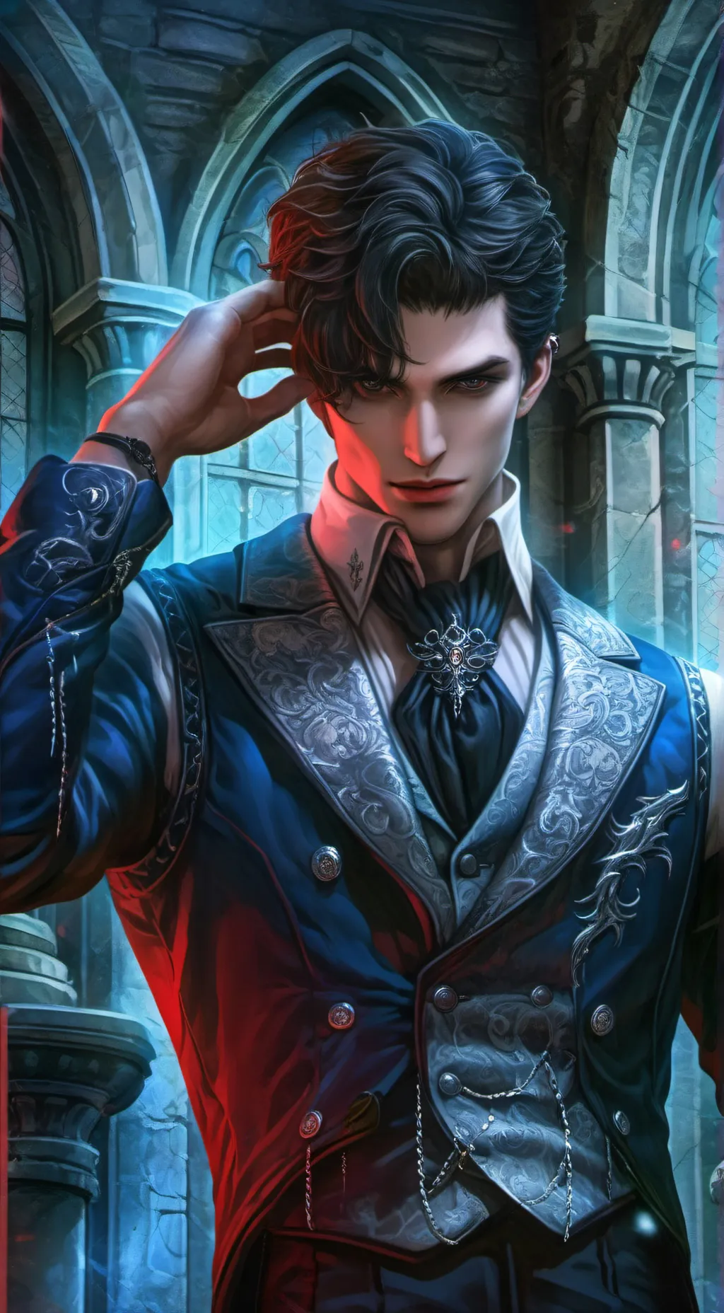 ai character: JJ  background