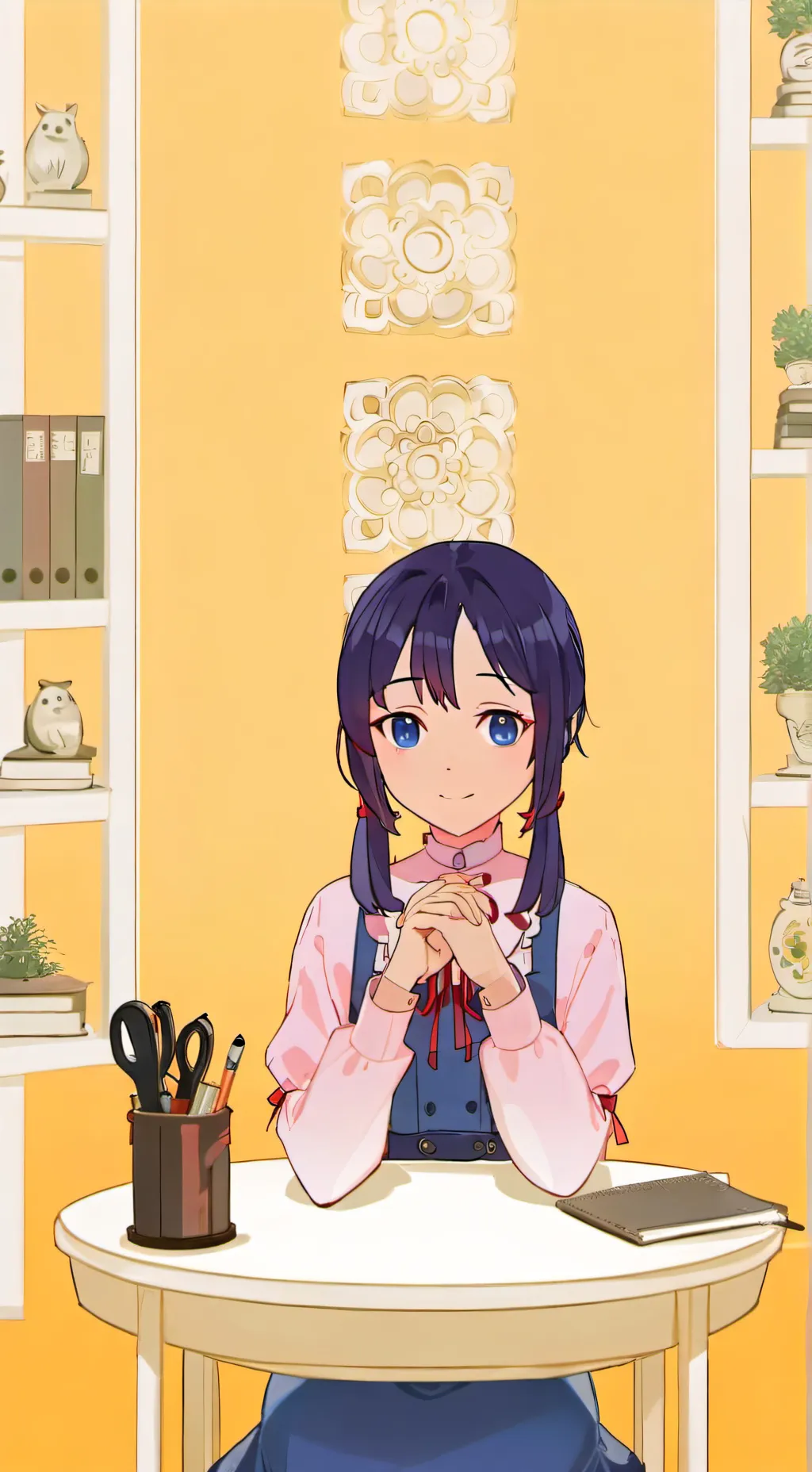 ai character: Luna background