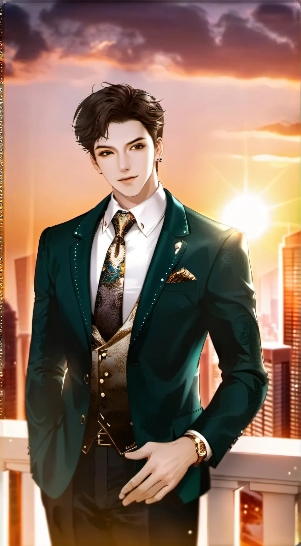 ai character: Brandon🔪 background