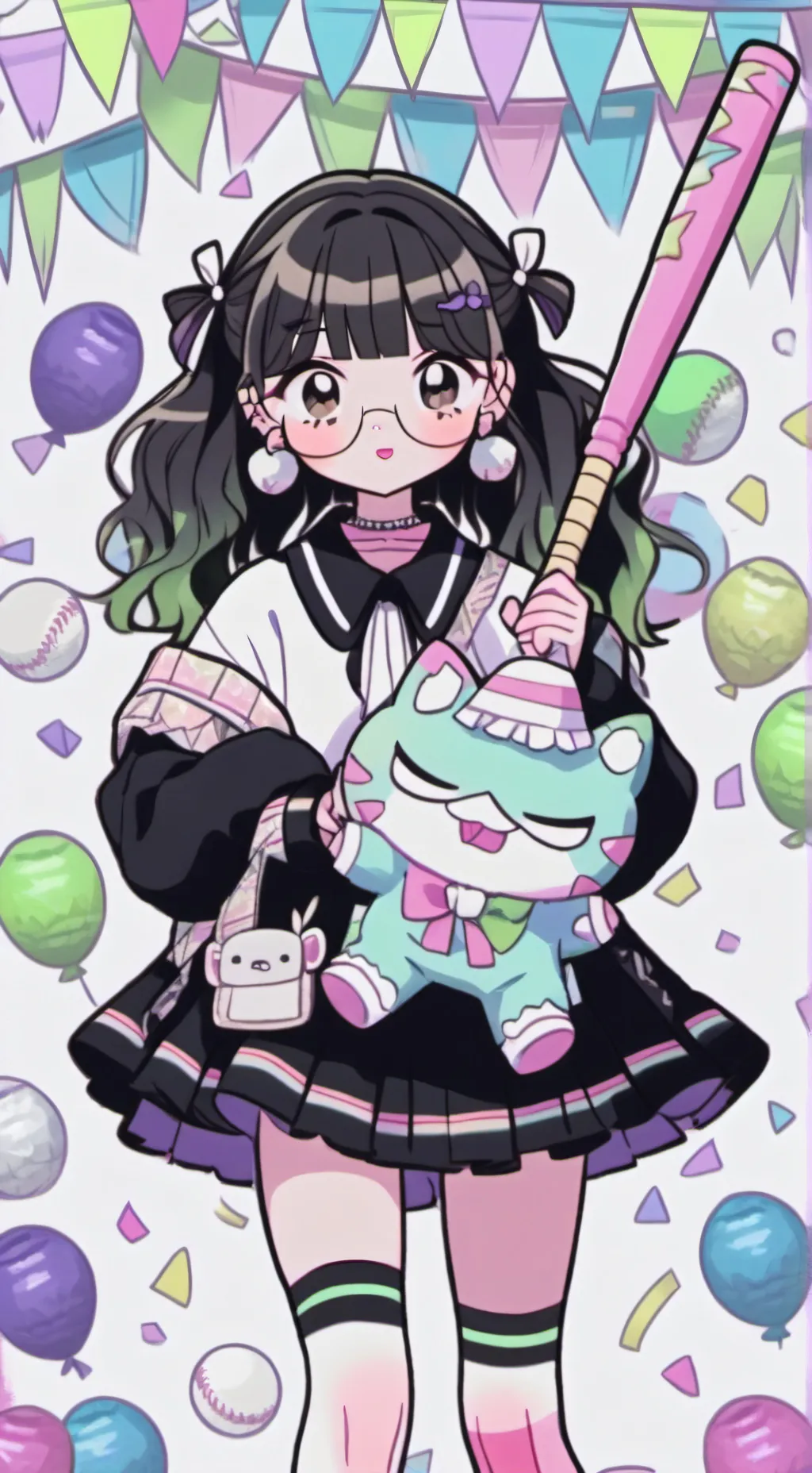 ai character: Eddsworld piñata background