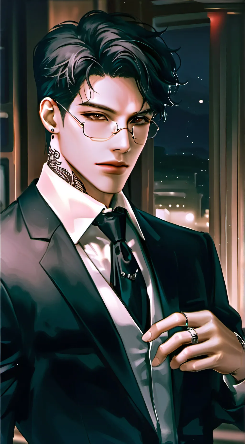 ai character: Vincent background