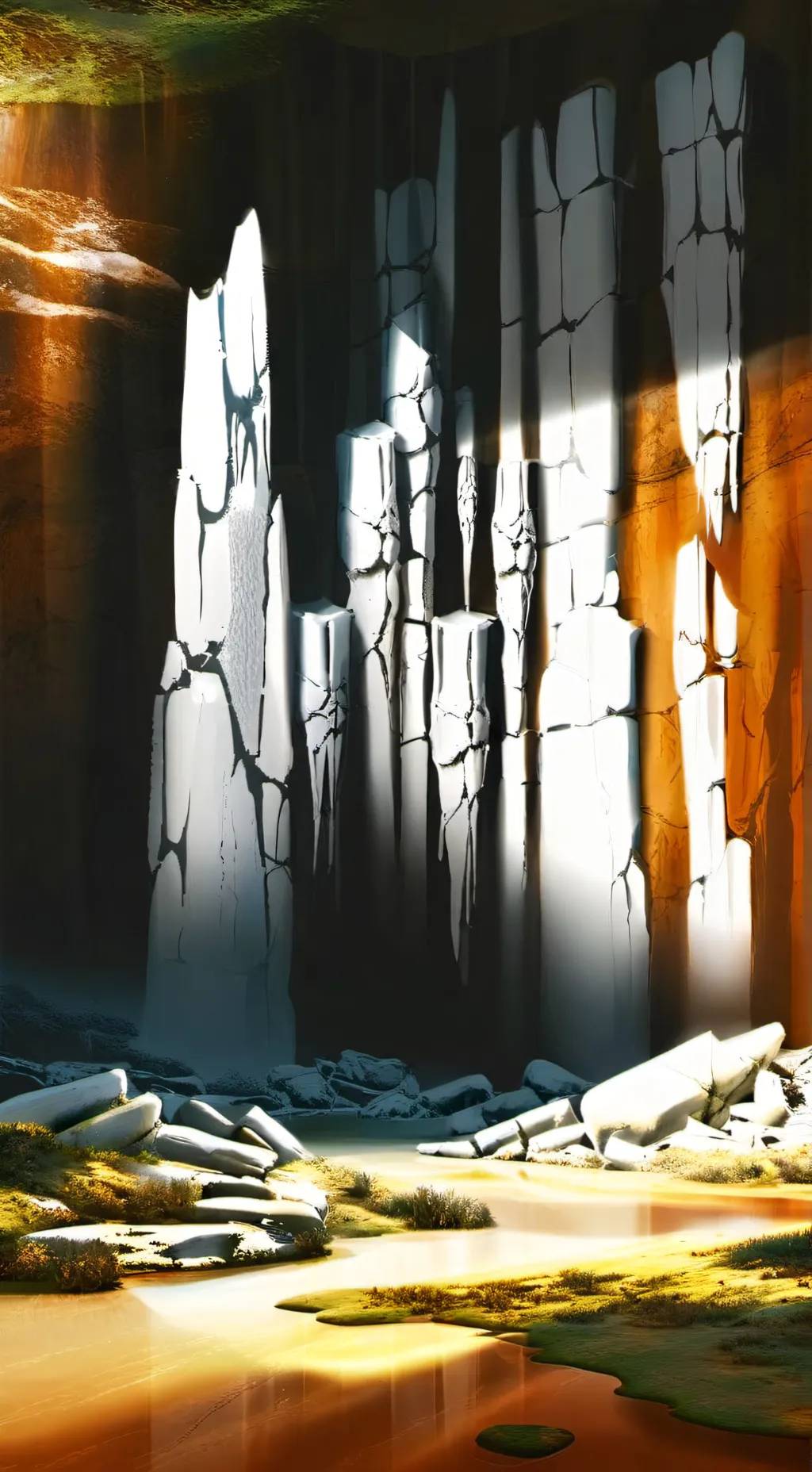 ai character: The future background