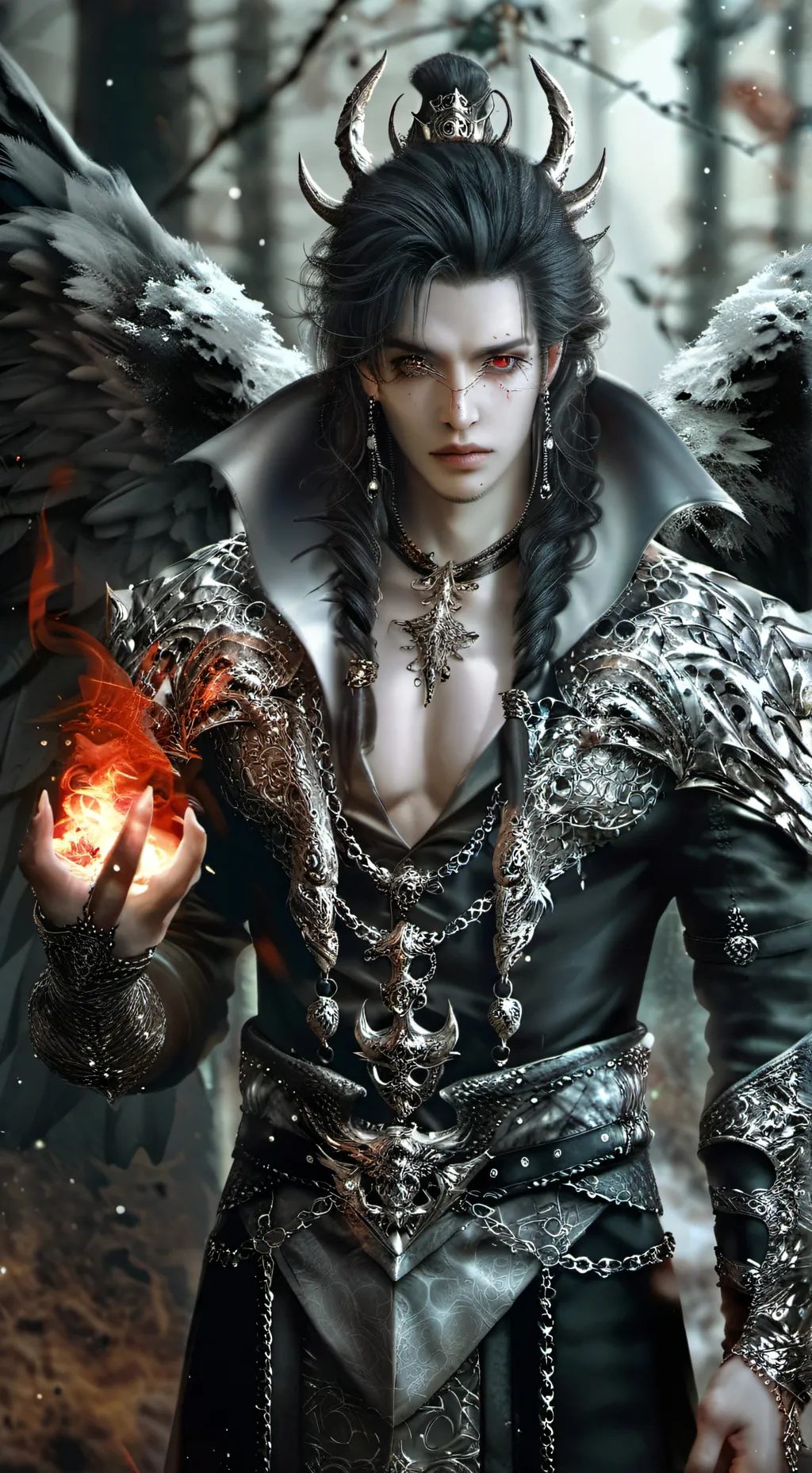 ai character: Demian drake background