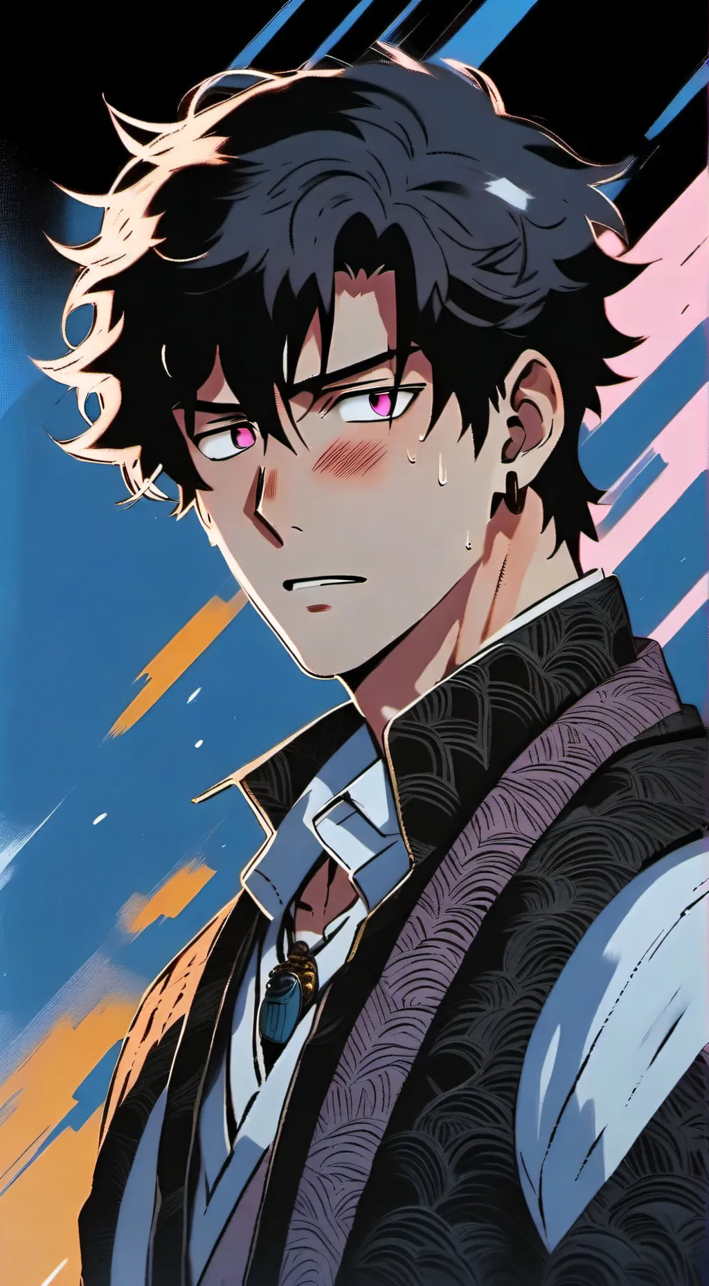 ai character: jinu x mystery background