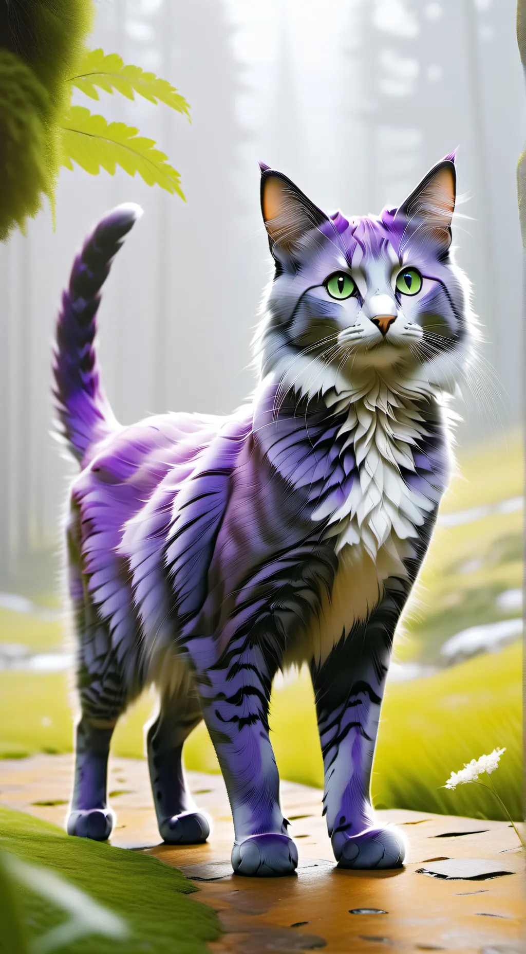 ai character: catnap background