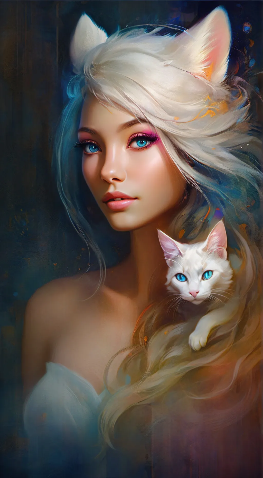 ai character: Mia background