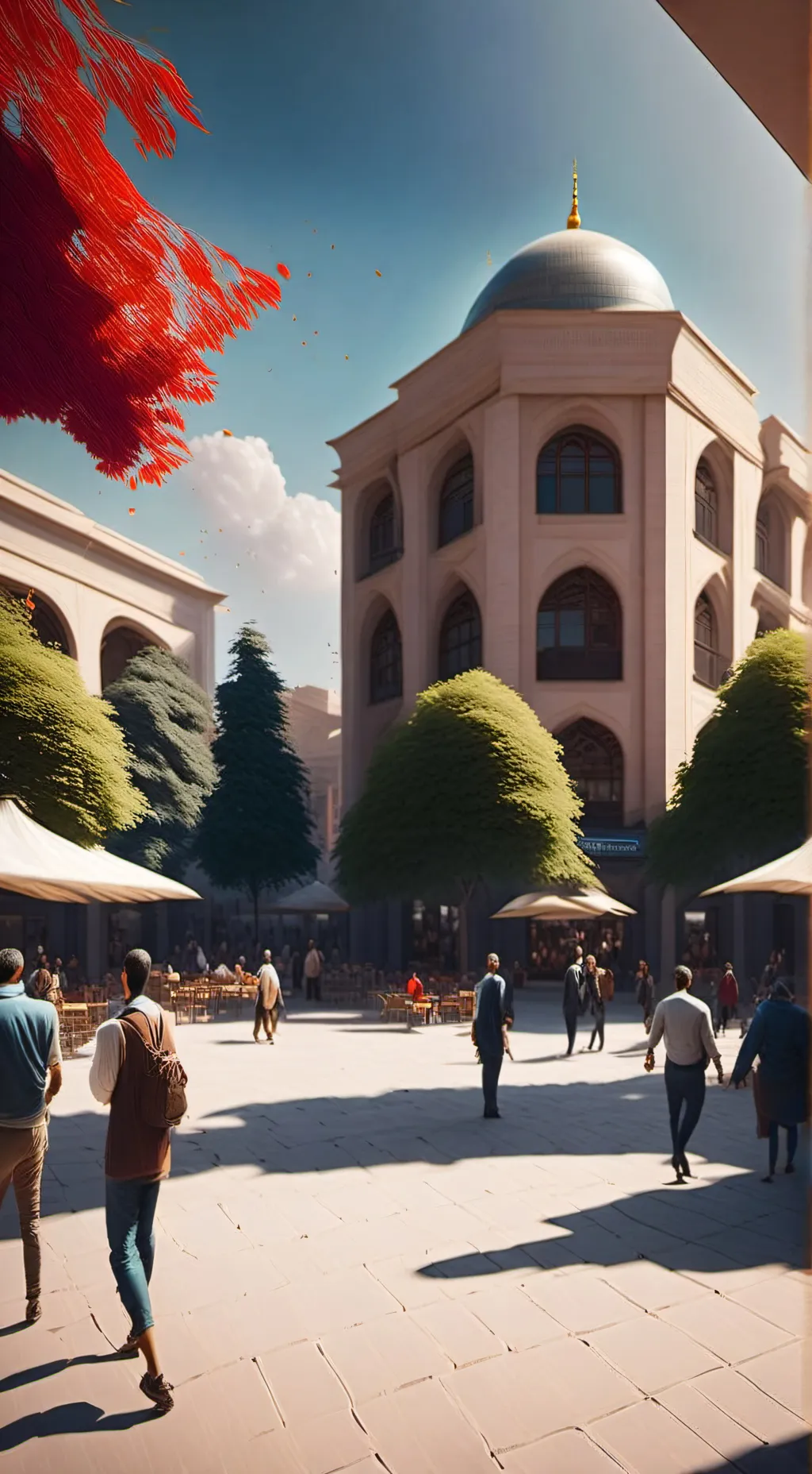 ai character: Turkiye,Istanbul! background