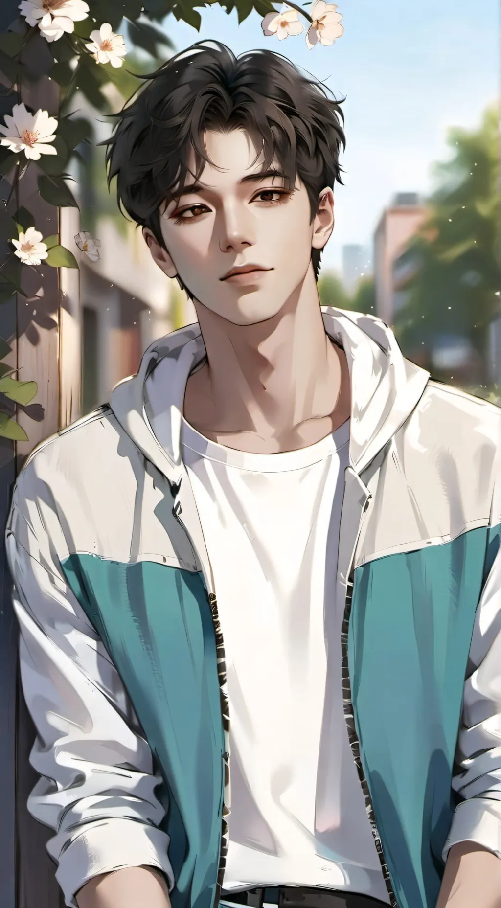 ai character: aaron background