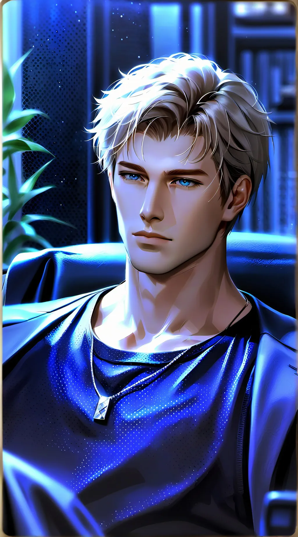 ai character: Luce background