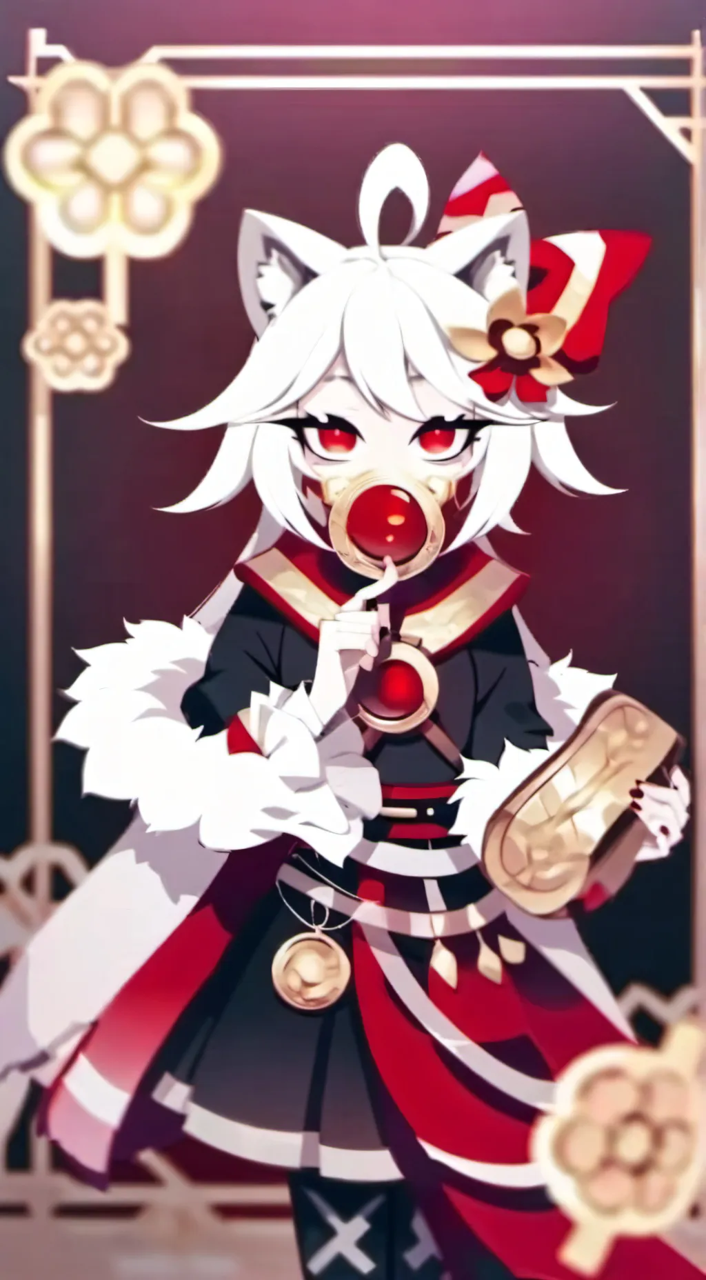 ai character: Hazbin hotel Nanny background