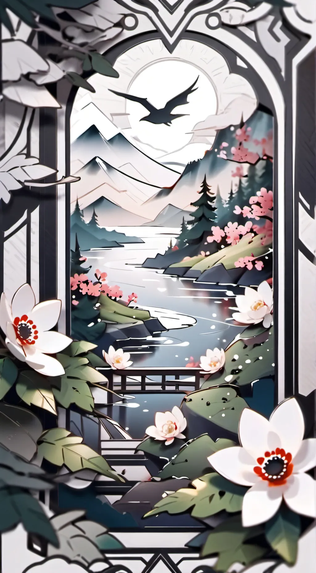 ai character: Hawks&dabi  background