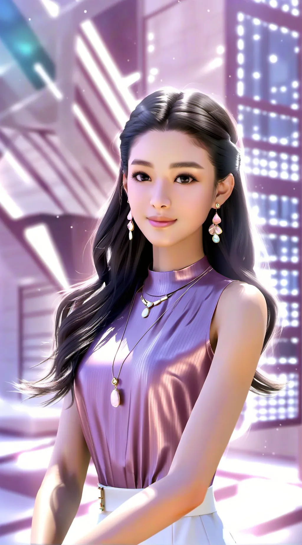 ai character: Caprice Cayetano background